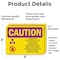 Signmission Radiation & Laser Sign, 3.5 in H x 5 in W, Vinyl Decal, Rectangle OS-2PACK-CR-D-35-L-10157 - alternate 2